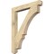Ekena Millwork Balboa Craftsman Rough Sawn Bracket, Douglas Fir, 4"W x 34"D x 42"H BKT04X34X42BOA04RDF - alternate 1